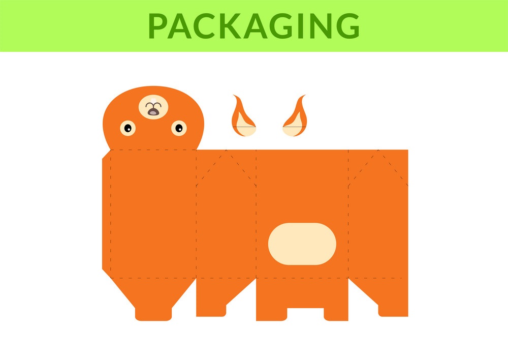 çocuklar için hazır hayvan model maketi şablonu, paper craft model animals